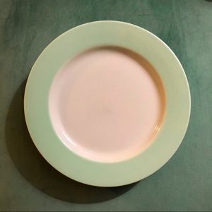 Vtg Homer Mint Dinner Plates